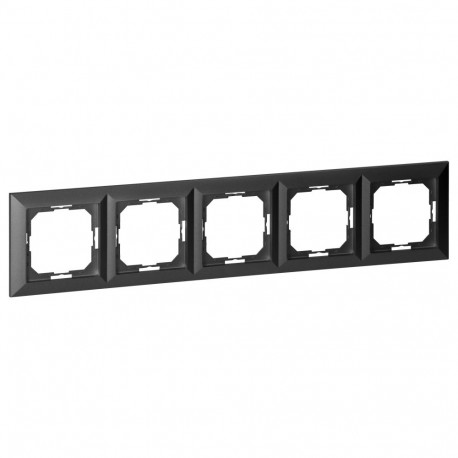 viiekordne raam Pearl, Ra-5P, must (5 tk.)