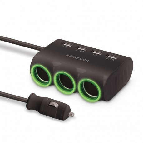 Forever rozdzielacz gniazda samochodowego css-05 4x usb