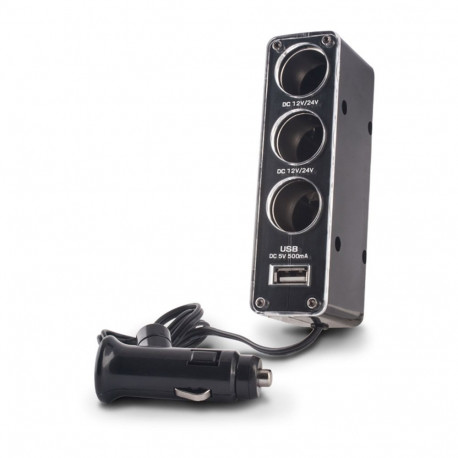 Forever autopistikupesa jaotur CSS-03 3 ühes, 1x USB-pesaga