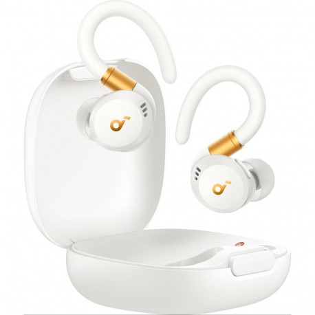 Anker Soundcore | Earbuds with Hook | Sport X20 | ANC | White/Gold | Noise reduction