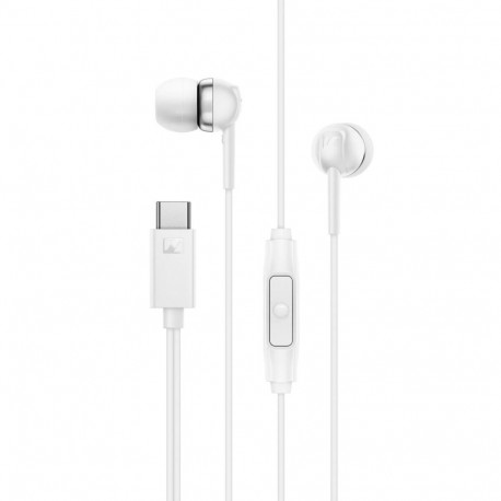 Sennheiser kõrvaklapid CX 80U juhtmega kõrvasisesed mikrofoniga, valged