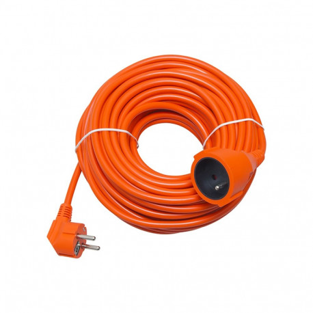98-756# Przedłużacz sieciowy pr-160 1-gniazdo z uziemieniem 20m pomarańczowy 3x1,5mm"