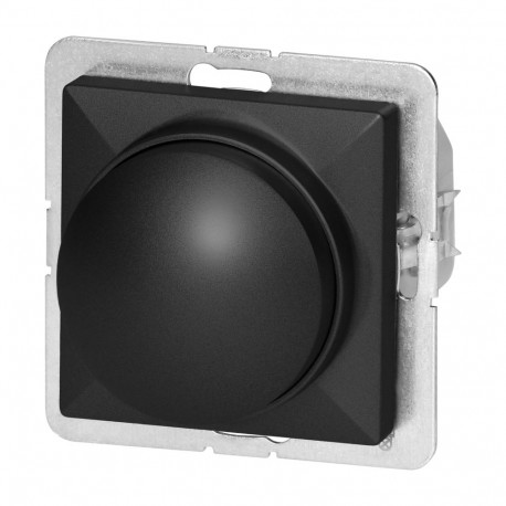 Ściemniacz obrotowy LED Pearl, 230V, 50Hz, Pmin:3W, Pmax:35W, SO-1P/LED, czarny (5 tk.)