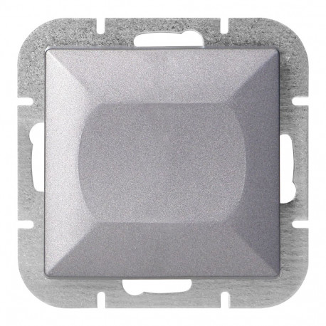 Łącznik schodowy p/t z podświeleniem Pearl, 10A, 250V, WP-5P/S, antracyt (10 tk.)