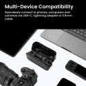 Insta360 Mic Pro (2TX + 1RX), black