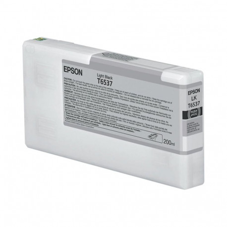 EPSON T6537 Ink Cartridge, Light Black