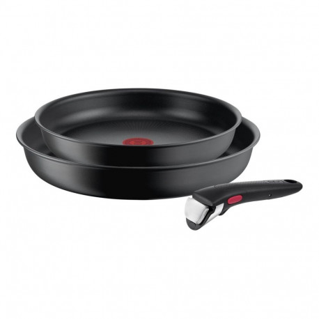 TEFAL Frypan set L7649253 Ingenio Ultimate Frying, Diameter 24/28 cm, Suitable for induction hob, Re