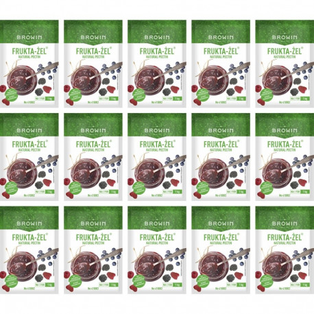 Pectin for making jams and preserves 30 g × 15 sachets 410005 Browin