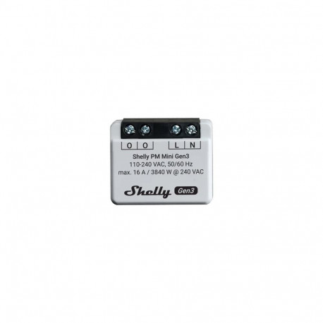 SHELLY PM Mini Gen3 WLAN Compact Power Monitoring Power Meter