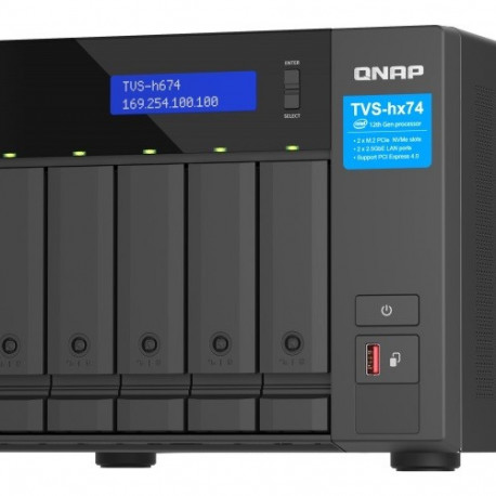 NAS TVS-h674-i5-32G 6x0HDD Intel i5-12400 32GB SODIMM DDR4