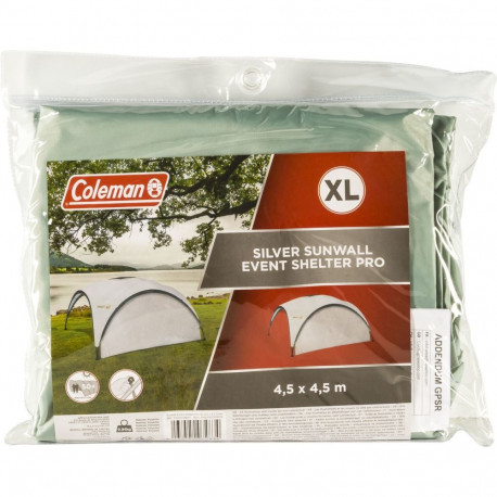 Sunwall XL, Seitenwand für Event Shelter Pro XL 4,5m (silber)