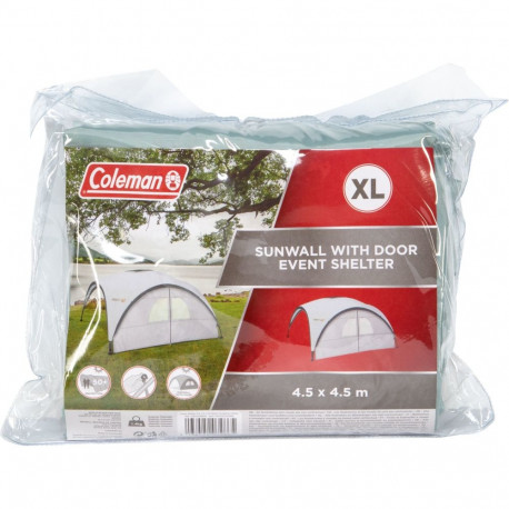 Sunwall XL küljesein Event Shelter Pro XL 4,5m uksega, hõbedane