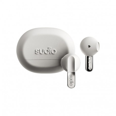 Sudio kõrvasisesed kõrvaklapid N3 Bluetooth mikrofoniga, piimvalge