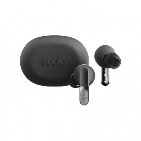 Sudio kõrvasisesed kõrvaklapid N3 Pro Bluetooth mikrofoniga mürasummutusega, titaanmust