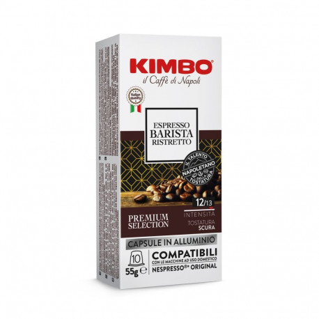 Espresso Ristretto KIMBO kohvikapslid, 10 × 5,5 g