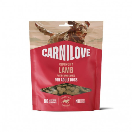 CARNILOVE Crunchy Lamb with cranberries - dog treat - 200g