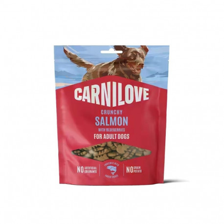 CARNILOVE Crunchy Salmon with Blueberries - dog treat - 200g