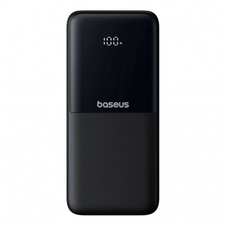 Baseus Lipow Powerbank with dual built-in cable and display 10000mAh 22.5W Black