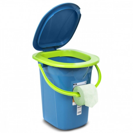 The GB320BL is a high-quality portable tourist toilet bucket, typically manufacture