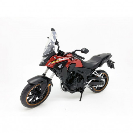 Honda mootorratas MSZ 1/12 CB400X, punane