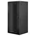 Lanberg rack-kapp WF01-6627-10B 27U seinale paigaldatav, must