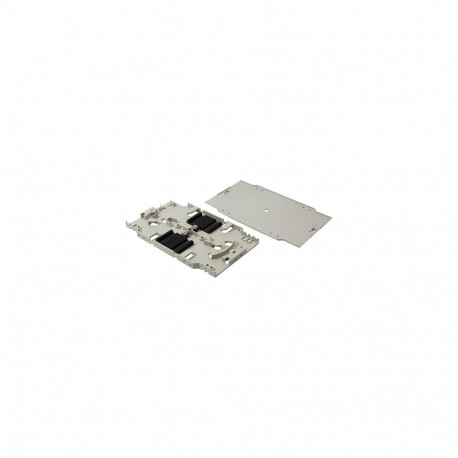 "Grey 1 meter SFTP CAT6A patch cable snagless with RJ45 connectors"