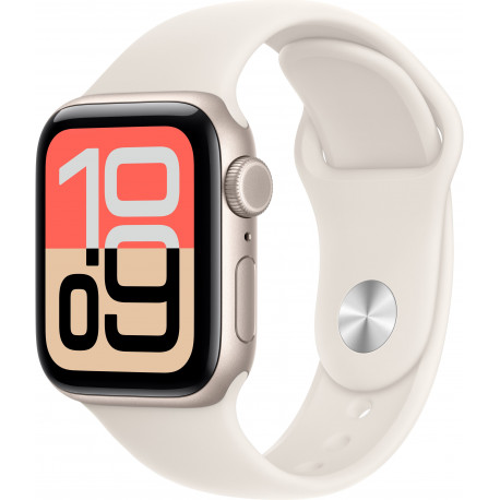 Apple Watch SE 3 GPS + Cellular 40mm Sport Band S/M, starlight (MEP64ET/A) (avatud pakend)