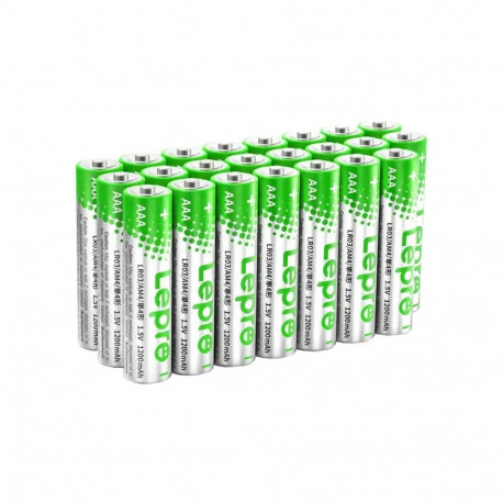 LEPRO 130001-24 AAA R3 Alkaline Batteries, 24-Pack