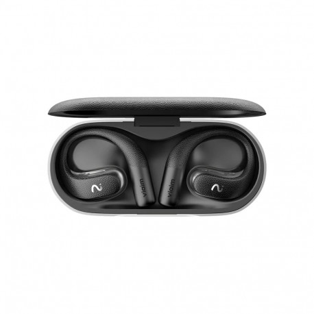 VIAIM Open Note AI Headphones with Voice Recorder (Black)