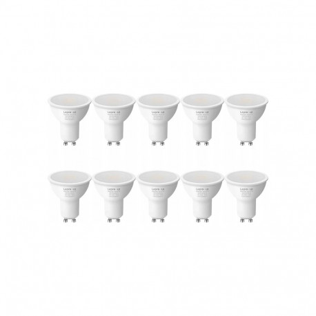 LED bulb LEPRO 200081-WW-EU-10 GU10 4.5W (50W) 345lm 2700K 100° 10pcs