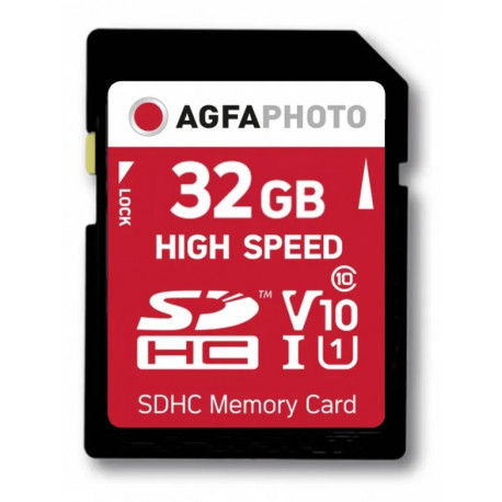AgfaPhoto mälukaart SDHC 32GB C10 UHS (avatud pakend)