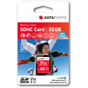 AgfaPhoto memory card SDHC 32GB C10 UHS (opened package)