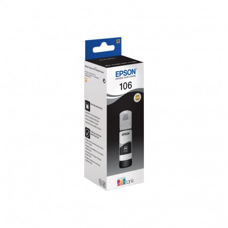 EPSON Ecotank Photo 106 Ink Bottle, Black