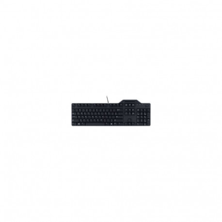 Dell KB-813 Smartcard keyboard, Wired, with smart card reader, RU, Black