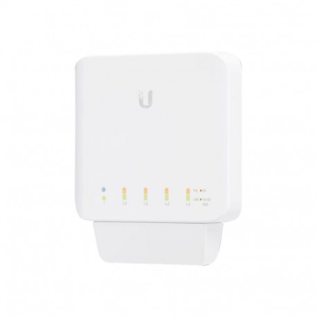 UBIQUITI USW-Flex Indoor/outdoor 5Port Poe Gigabit Switch with 802.3bt Input Power Support