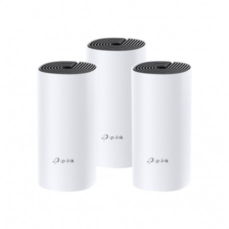TP-Link Whole Home Mesh WiFi System Deco M4 (3-Pack) 802.11ac, 300+867 Mbit/s, 10/100/1000 Mbit/s, E