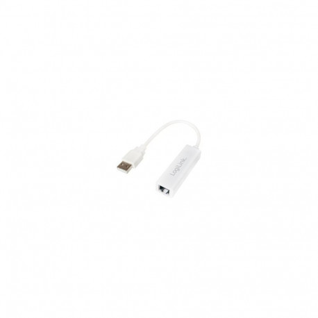 Logilink Fast Ethernet USB 2.0 to RJ45 Adapter: RJ-45, USB