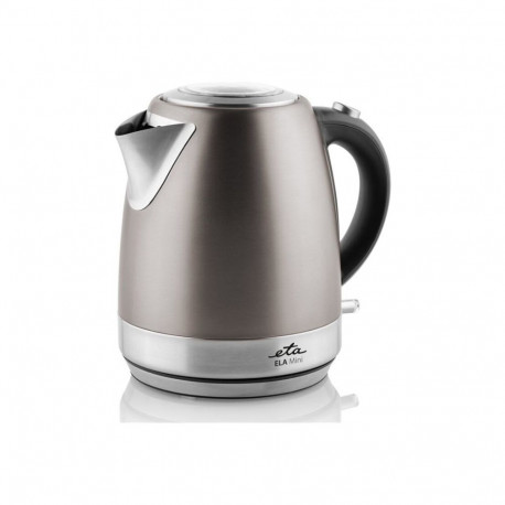 ETA Kettle Ela mini 859990040 Standard, 2100 W, 1.2 L, Stainless steel, 360 rotational base, Grey