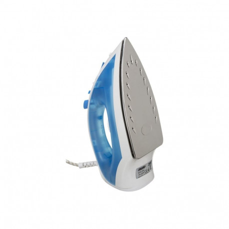 Mesko Iron MS 5023 Blue/White, 2200 W, With cord, Anti-scale system, Vertical steam function