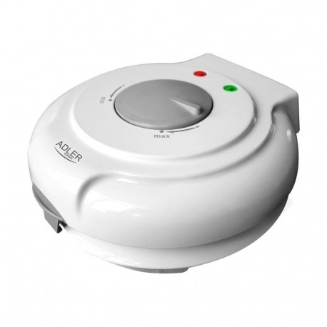 Adler Waffle maker AD 3038 1500 W, Number of pastry 1, Ice Cone, White