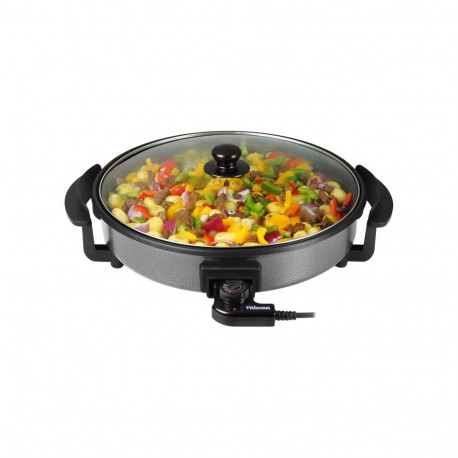 Tristar Multifunctional grill pan PZ-2963 Grill, Diameter 30 cm, Lid included, Fixed handle, Black