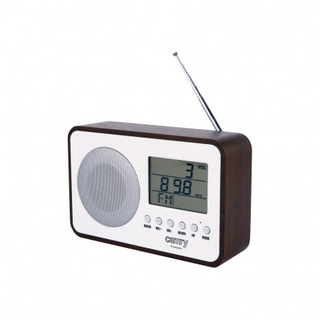 Camry Digital Radio CR 1153 White/woden, 5 W