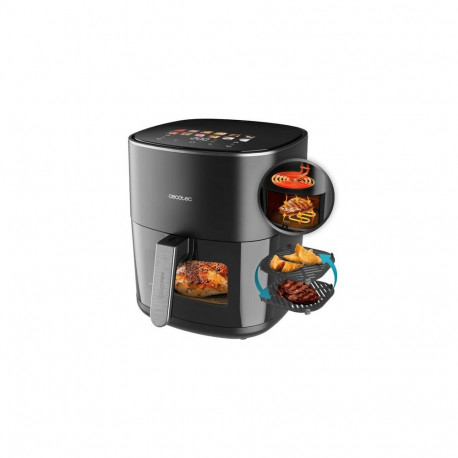 Cecotec Cecofry&Grill Duoheat 6500 Single 6.5 L Stand-alone 2200 W Hot air fryer Black
