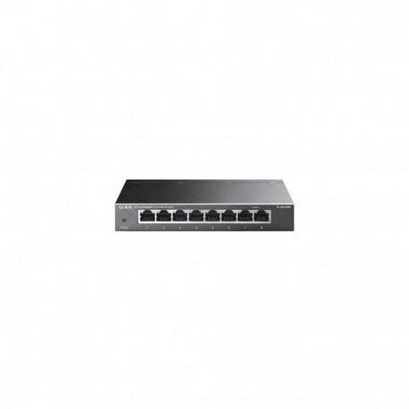 TP-Link TL-SG108S(UN) network switch Unmanaged Gigabit Ethernet (10/100/1000) Desktop Black