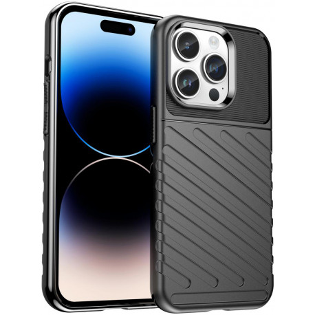 Hurtel kaitseümbris Thunder Apple iPhone 14 Pro, must
