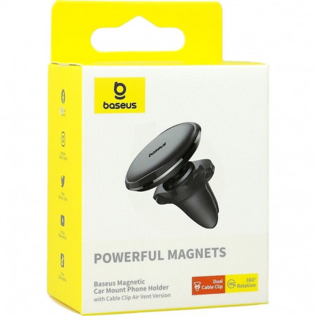 Car Phone Holder - Baseus SUGX-A01 Black
