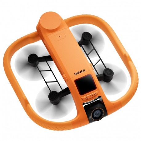 Camera Drone - HOVERAir X1 1/1.28-Inch CMOS 4K 23-Min 128 GB Orange