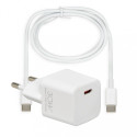 Wall charger C-38 PD30 CW USB-C, cable