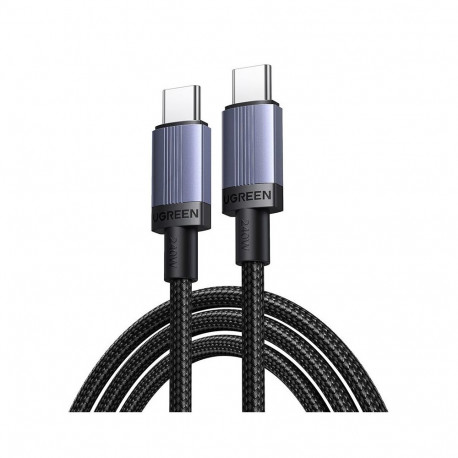 Ugreen USB-C–USB-C-kaabel L528 240W 3m, must