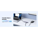 Ugreen 20956A interface hub USB Type-C 5000 Mbit/s Silver